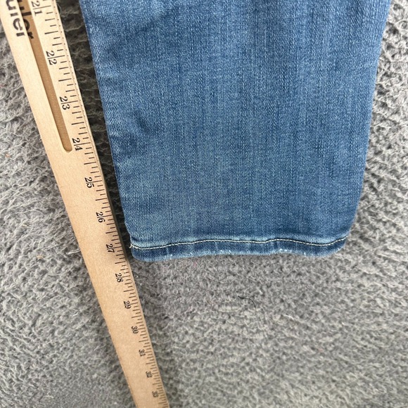 American Eagle Outfitters Next Level Jeans Women's 14 Blue Denim Skinny Stretch - Picture 10 of 12